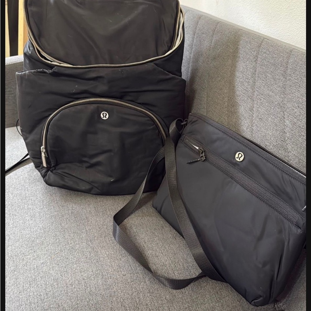 lululemon athletica Black Baby Bags